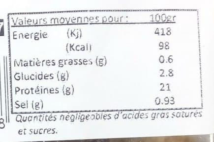 Pecherie de Normandie Bulots cuits packshot