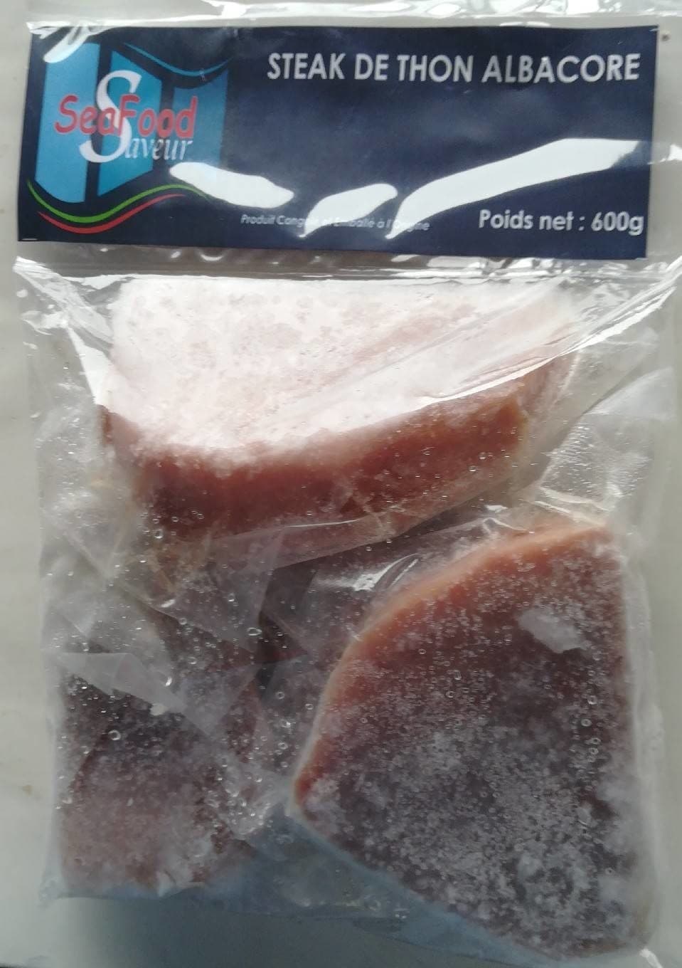 Sea Food Saveur Steak de thon albacore packshot