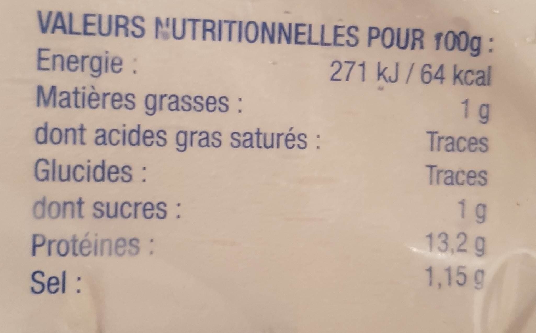 Mag Queues de cigales crues congelées packshot