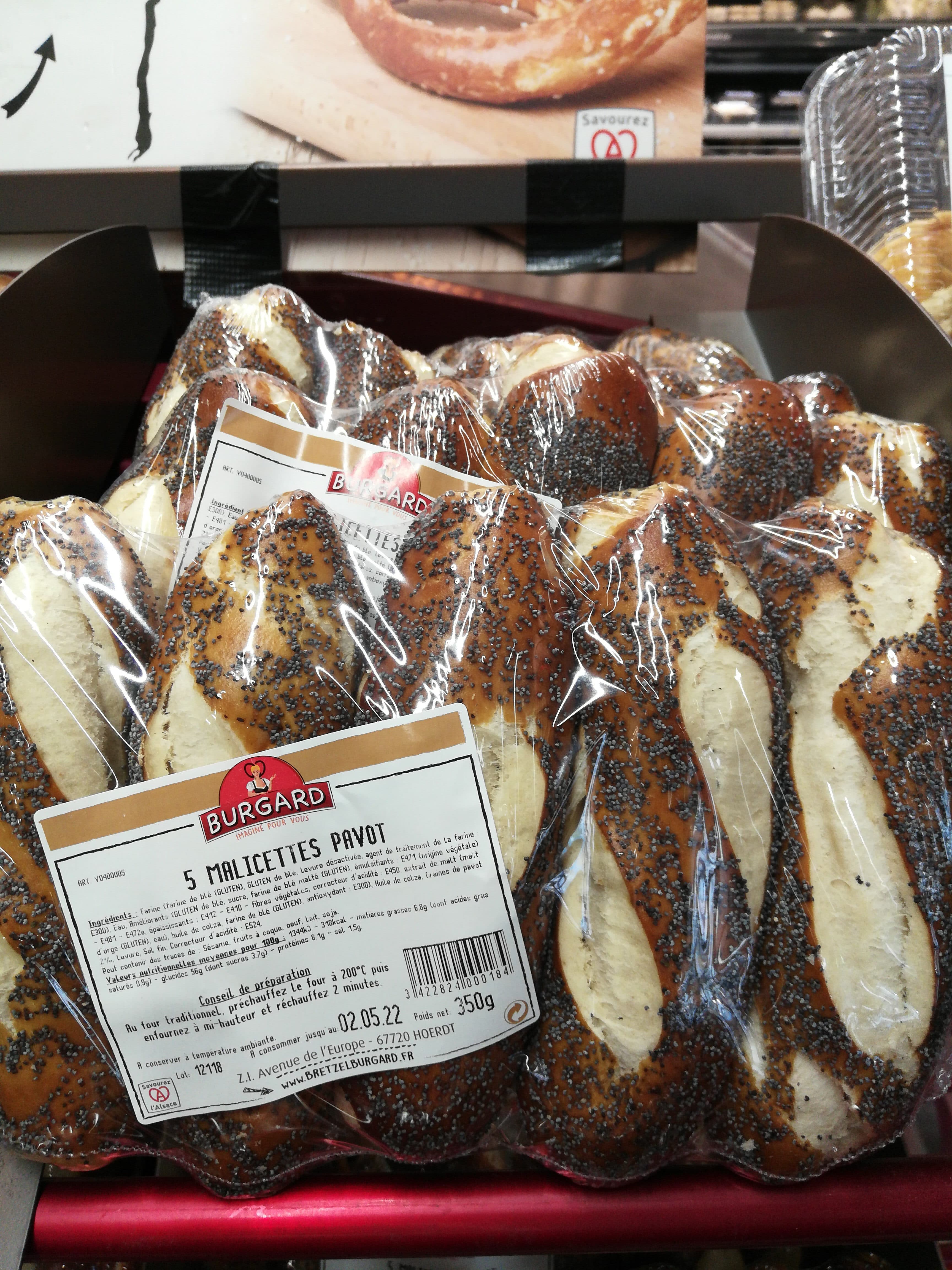Burgard Malicette au pavot x5 packshot