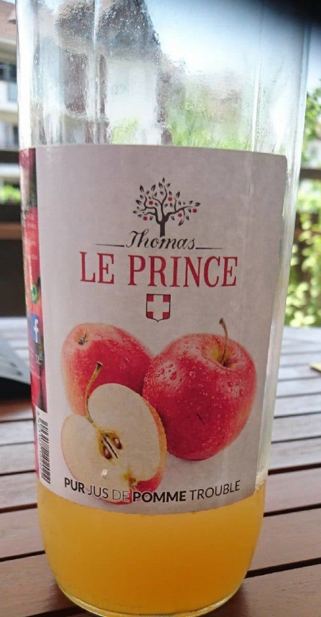 Thomas le Prince Jus de Pomme trouble packshot