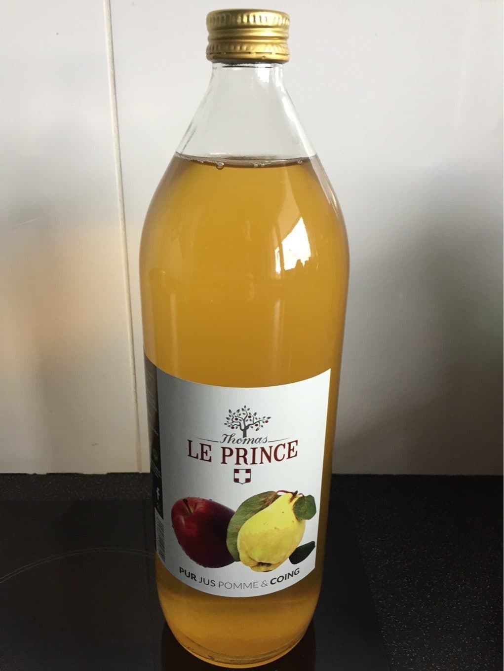 Thomas le prince Pur Jus Pomme Coing packshot