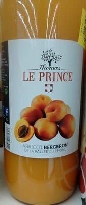 Thomas Le Prince Thomas le Prince nectar d'abricot bouteille verre packshot