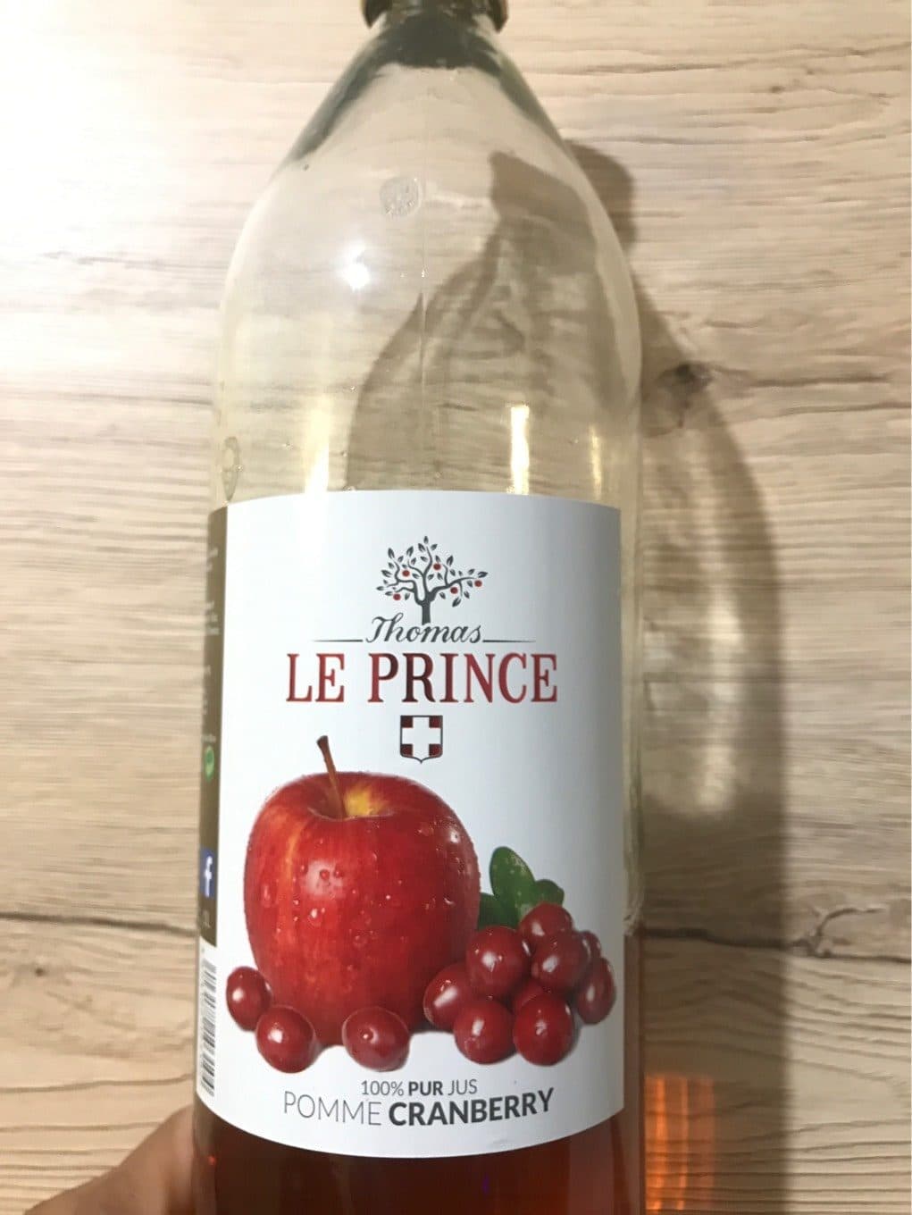 Thomas Le Prince Pomme cranberry packshot