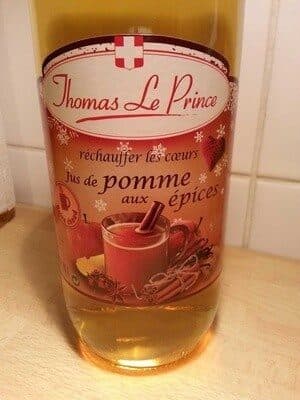 Thomas Le Prince Jus de pomme aux épices packshot
