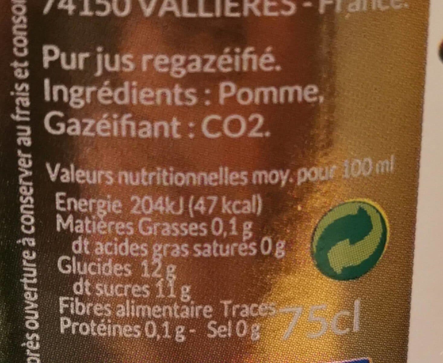 Thomas Le Prince Pétillant pomme de Savoie packshot