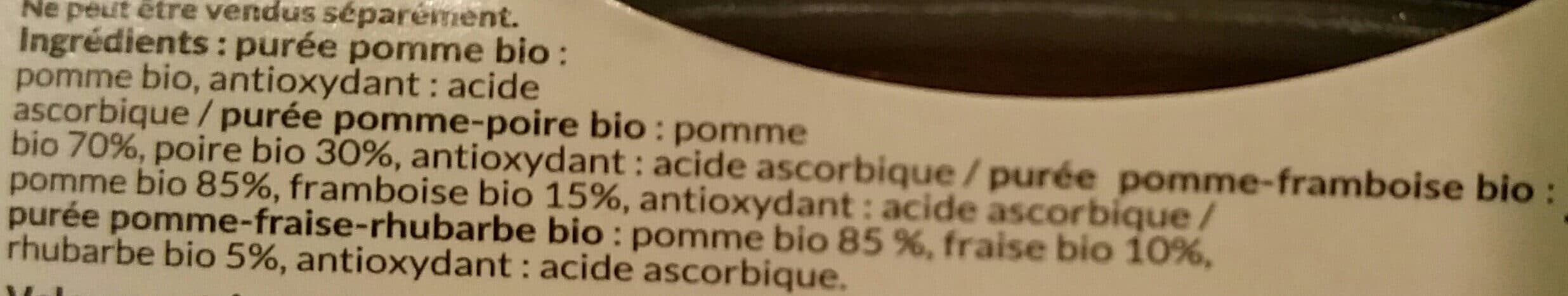 Le Prince Purée de fruits panachés packshot