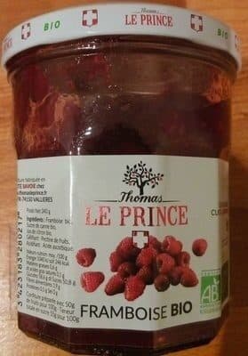 Thomas Le Prince Framboise Bio packshot