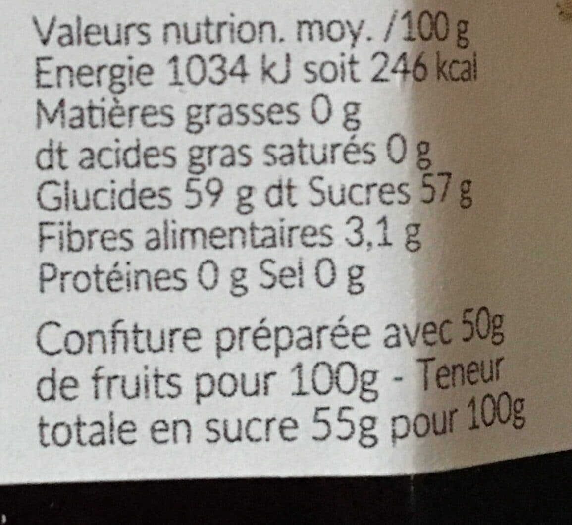 Thomas le Prince Confiture cassis bio packshot