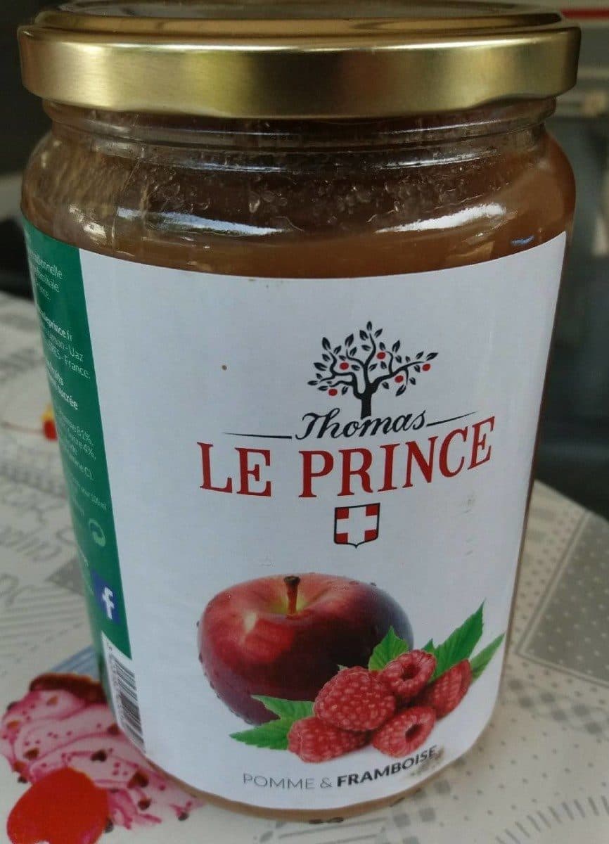 Thomas Le Prince Compote pomme framboise packshot