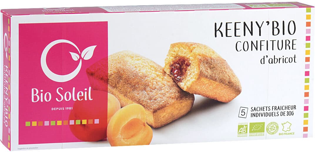 Bio Soleil Keeny Bio Confiture d'Abricot packshot