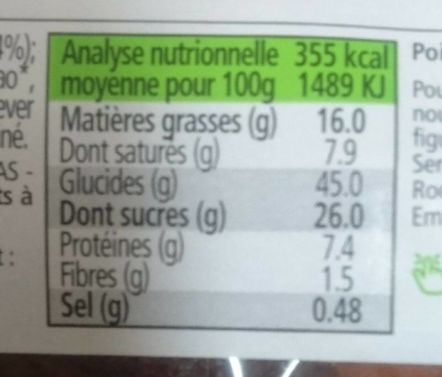 Bio Soleil 9 Madeleines Marbrées au chocolat équitable pur beurre packshot