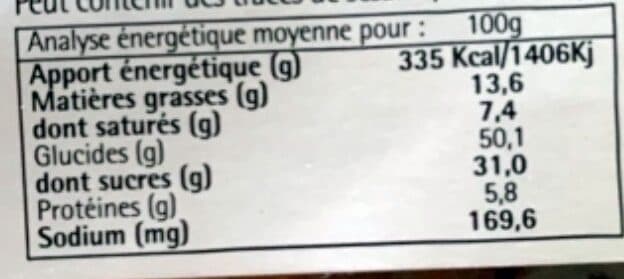 Bio La Vie Cake aux fruits pour beurre packshot
