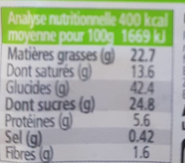 Bio La Vie Quatre quarts pur beurre packshot