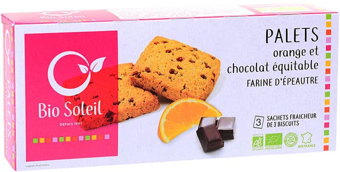 bio soleil Palets Orange & Chocolat Equitable packshot