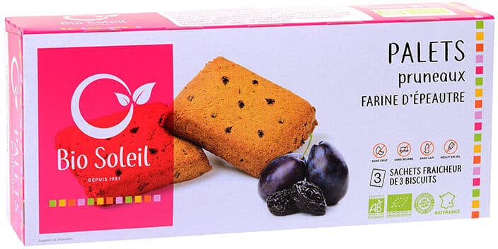 bio soleil Palets Aux Pruneaux packshot