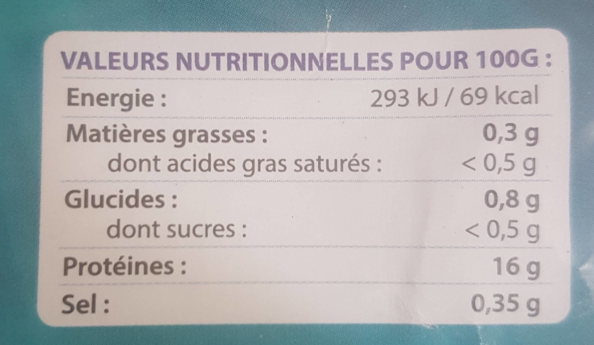 Open Food Facts Filets de sole tropicale packshot