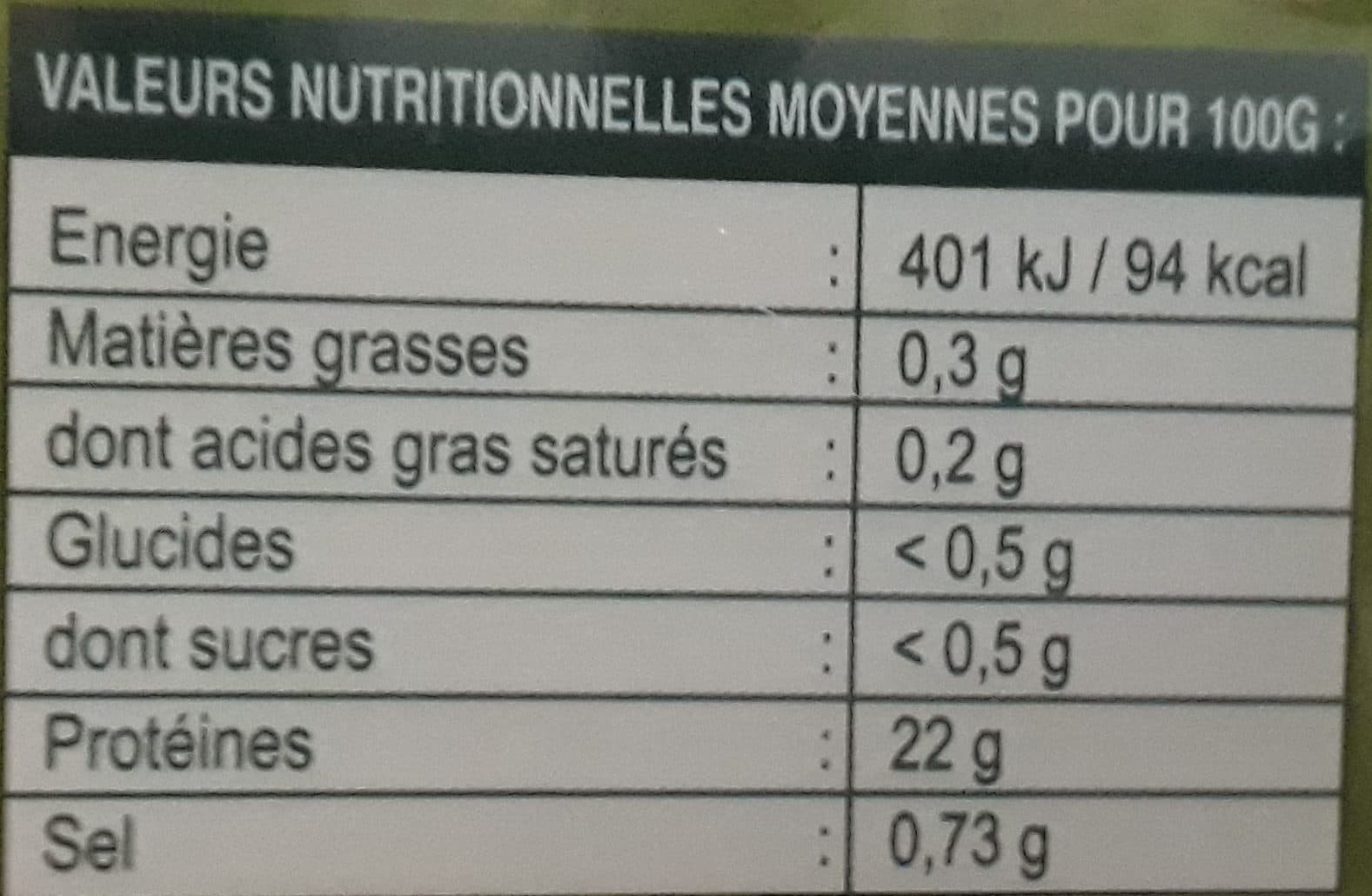 Gel-Pêche Queues de Crevettes Crues packshot