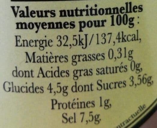 Open Food Facts Variantes de légumes packshot