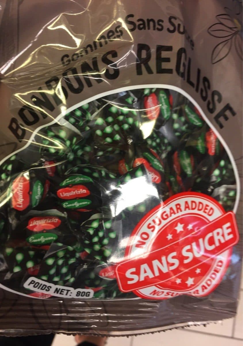 Open Food Facts Bonbons réglisse packshot