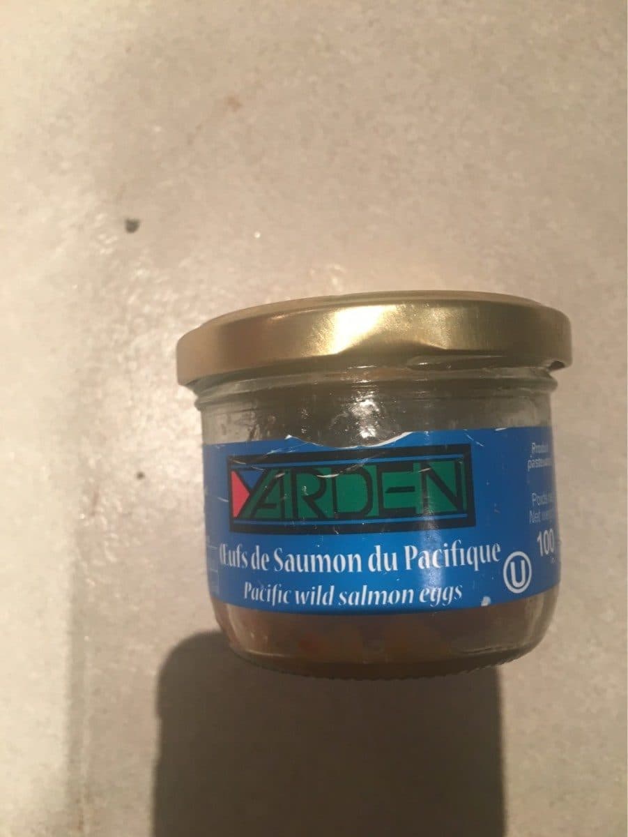 Open Food Facts Oeuf de saumon pacifique packshot