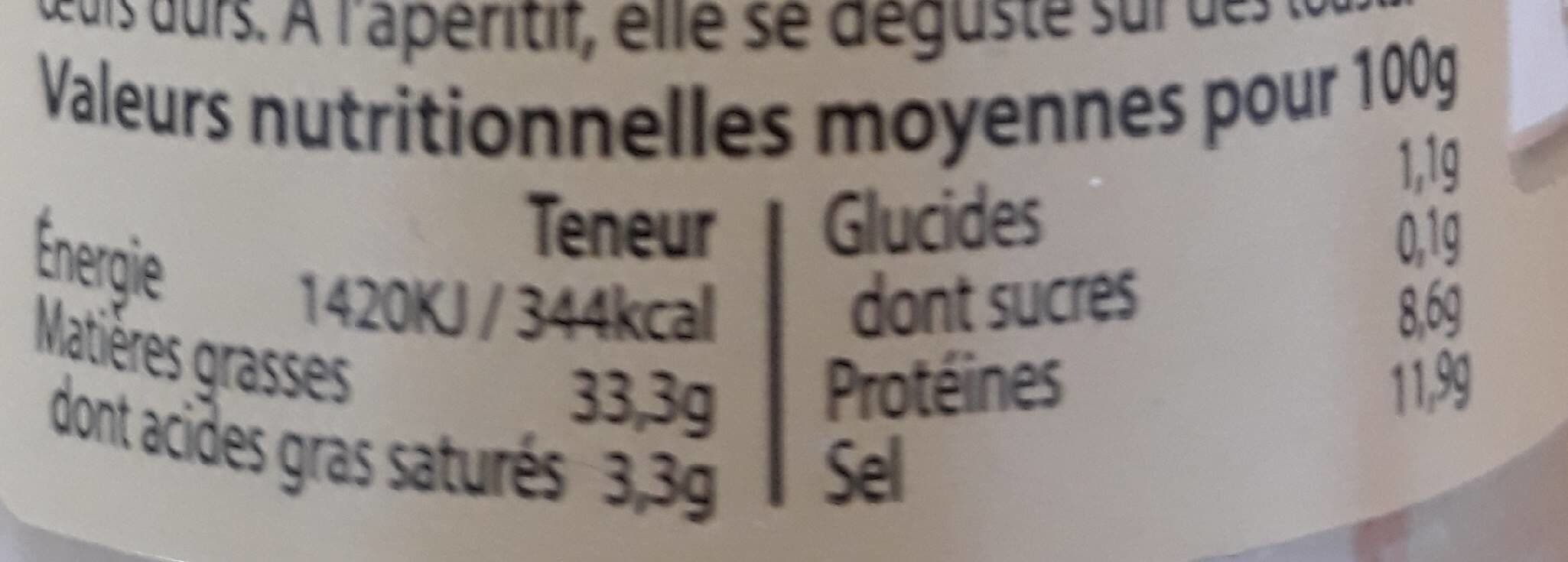 Open Food Facts Crème d'anchoïde packshot