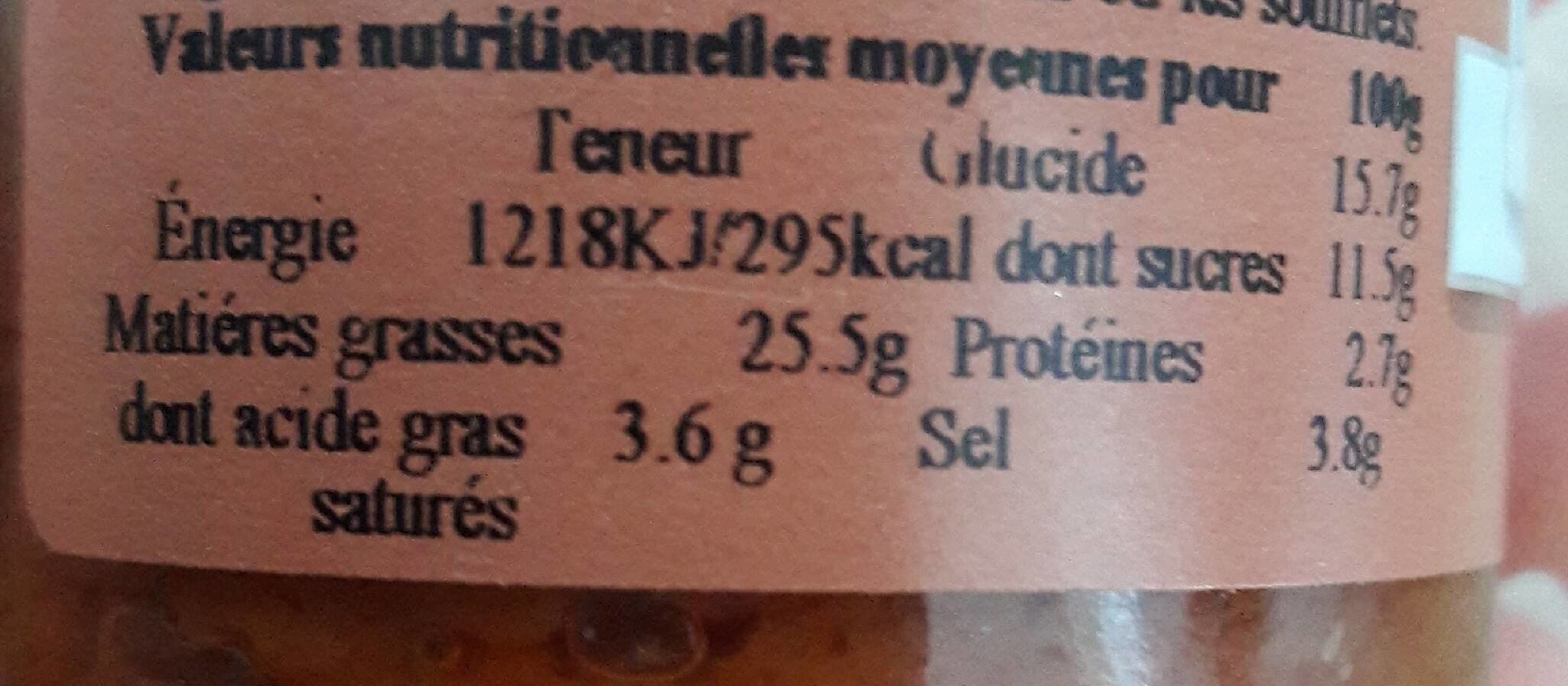 Open Food Facts Délice de tomates séchées packshot