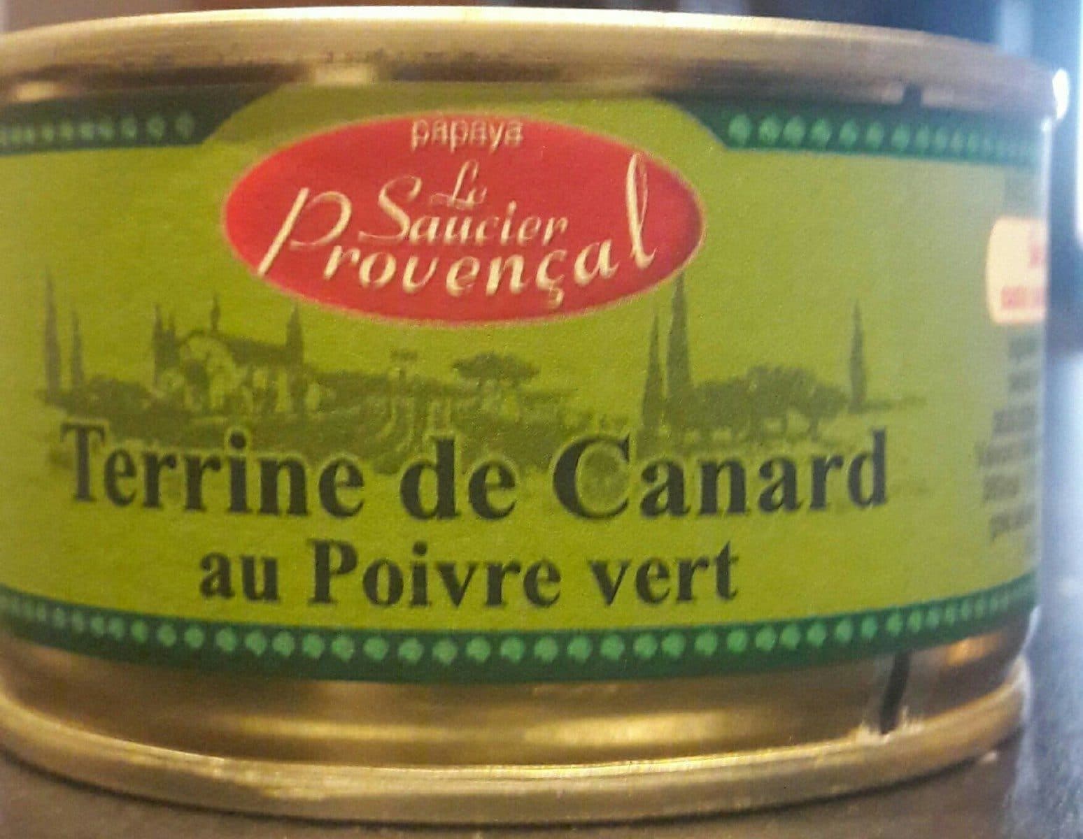 Open Food Facts terrine de canard packshot