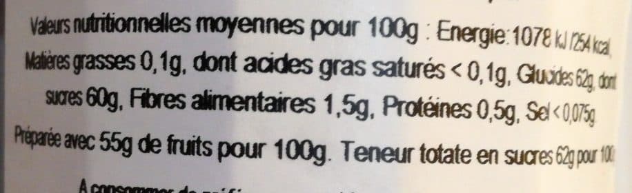 Les Merveilles en Provence Confiture de myrtille packshot