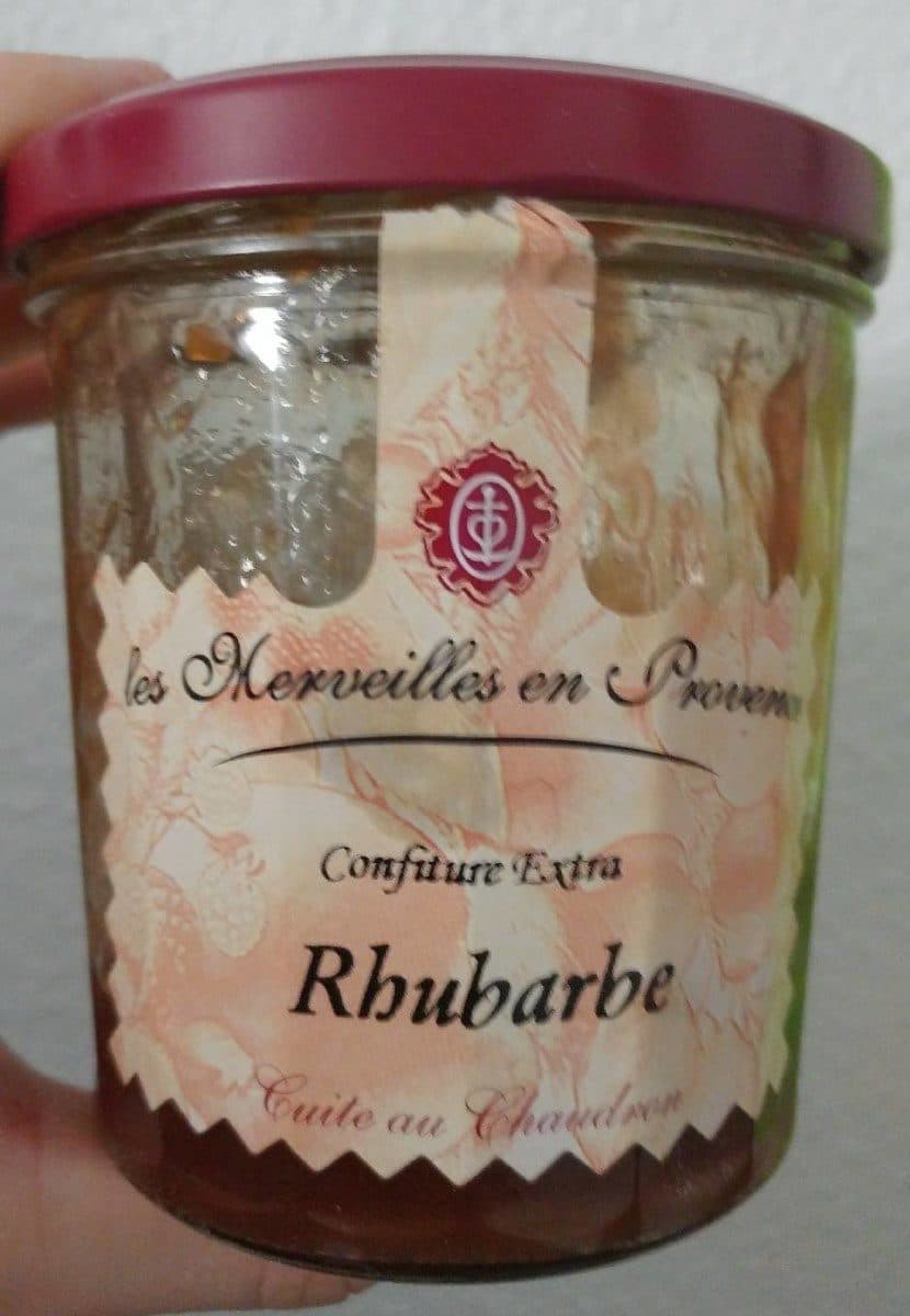Les Merveilles en Provence Rhubarbe (confiture extra) packshot