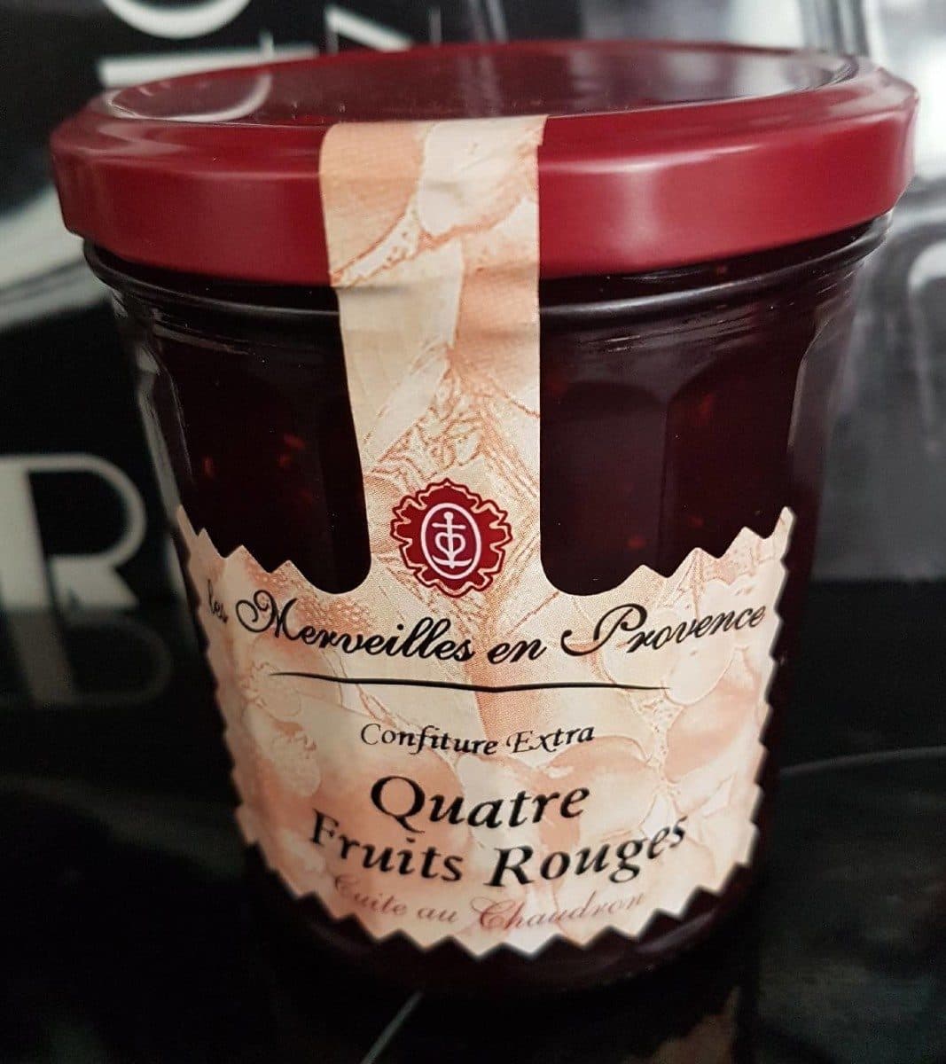 Les Merveilles en Provence Confiture extra - Quatre fruits rouges packshot