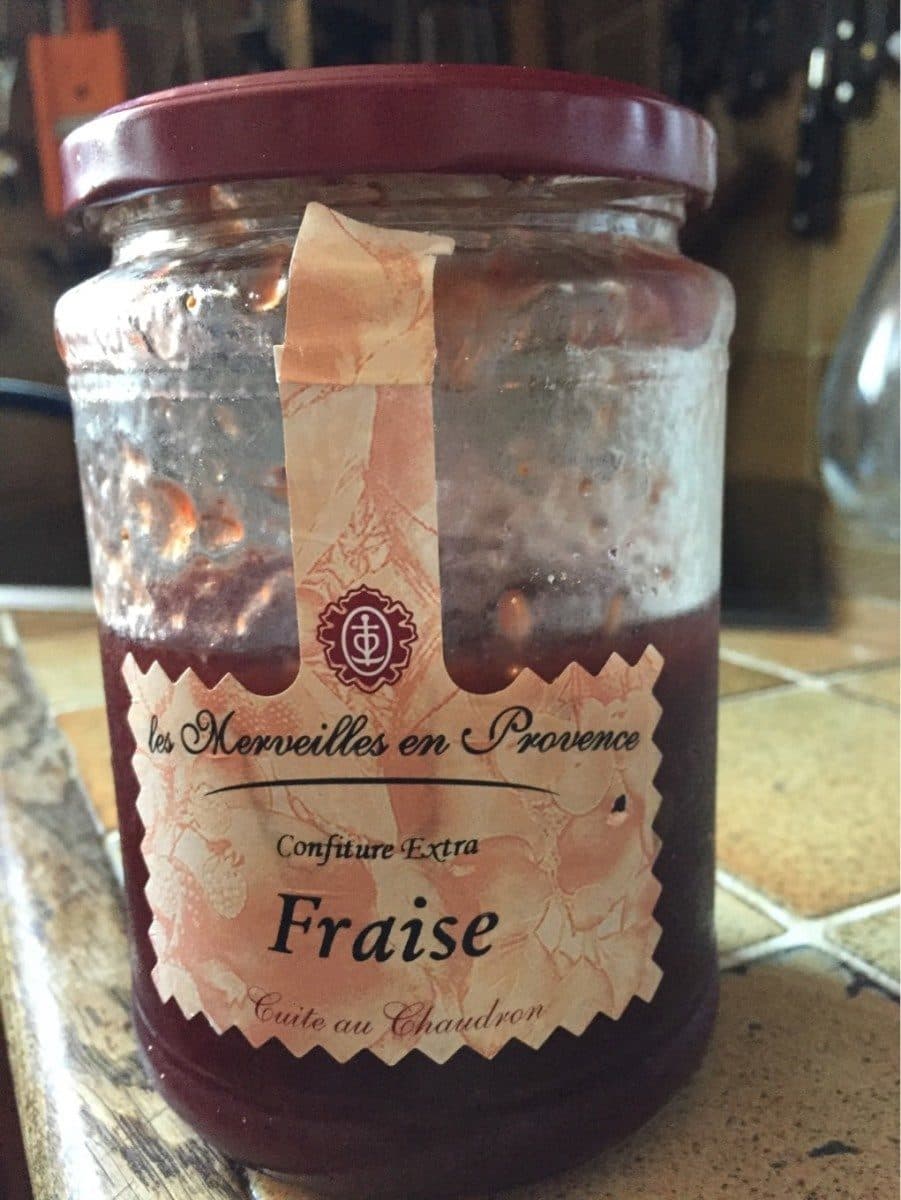 Les Merveilles en Provence Confiture fraise packshot