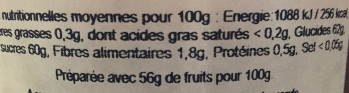 Les Merveilles en Provence Confiture fraise packshot