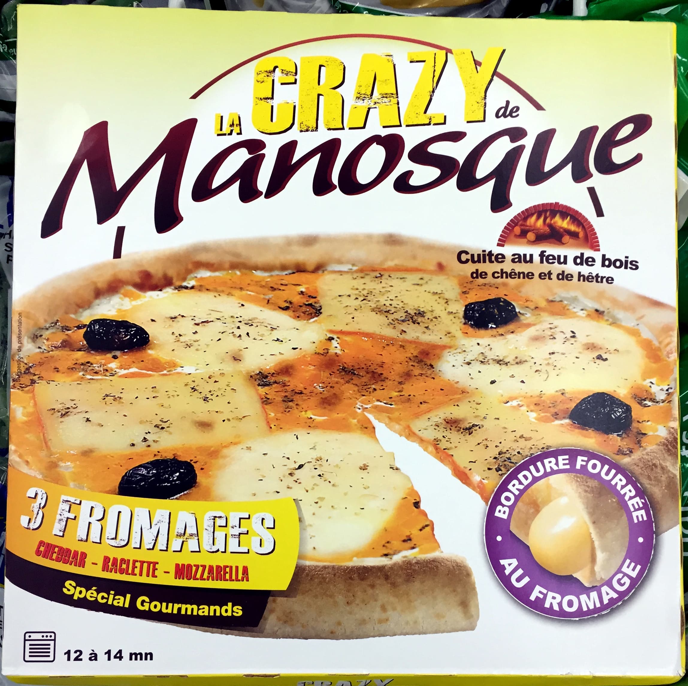Manosque La Crazy 3 Fromages packshot
