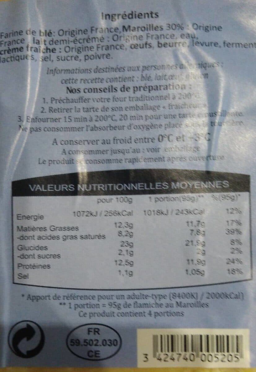 Le Père Glacet Flamiche au maroilles packshot