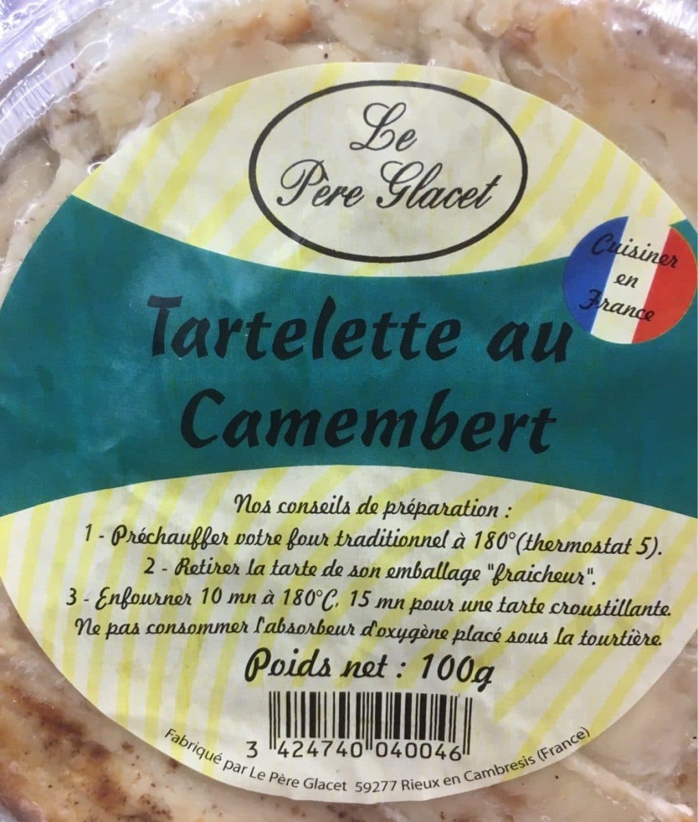 Open Food Facts Tartelette au camembert packshot