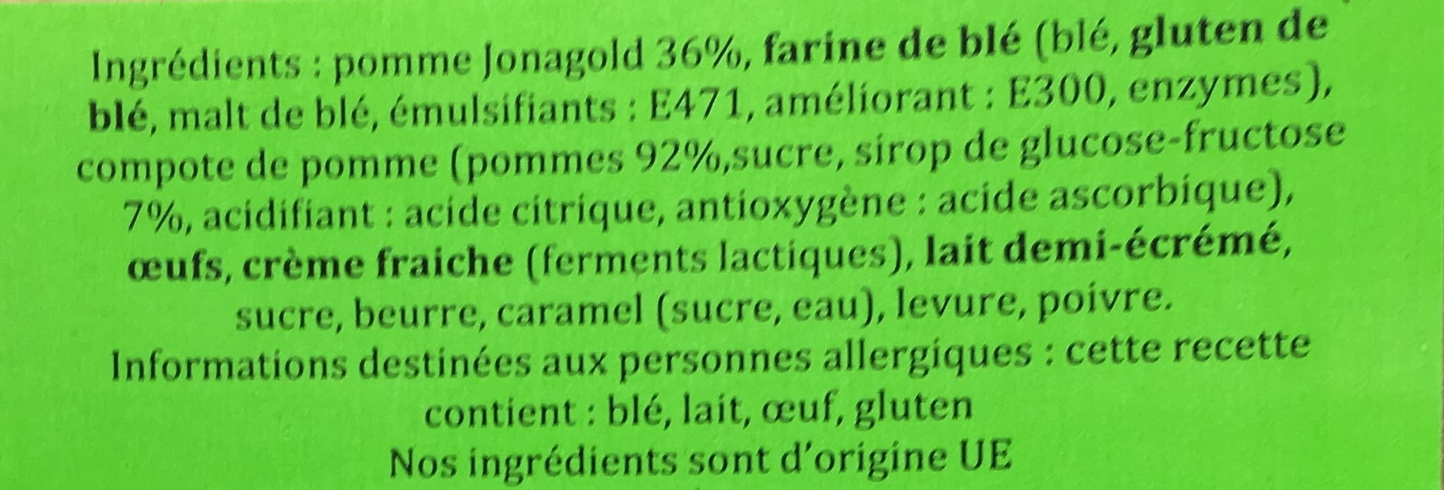 Les Délices Sucrés Ma Tarte Al' Coloche aux pommes packshot