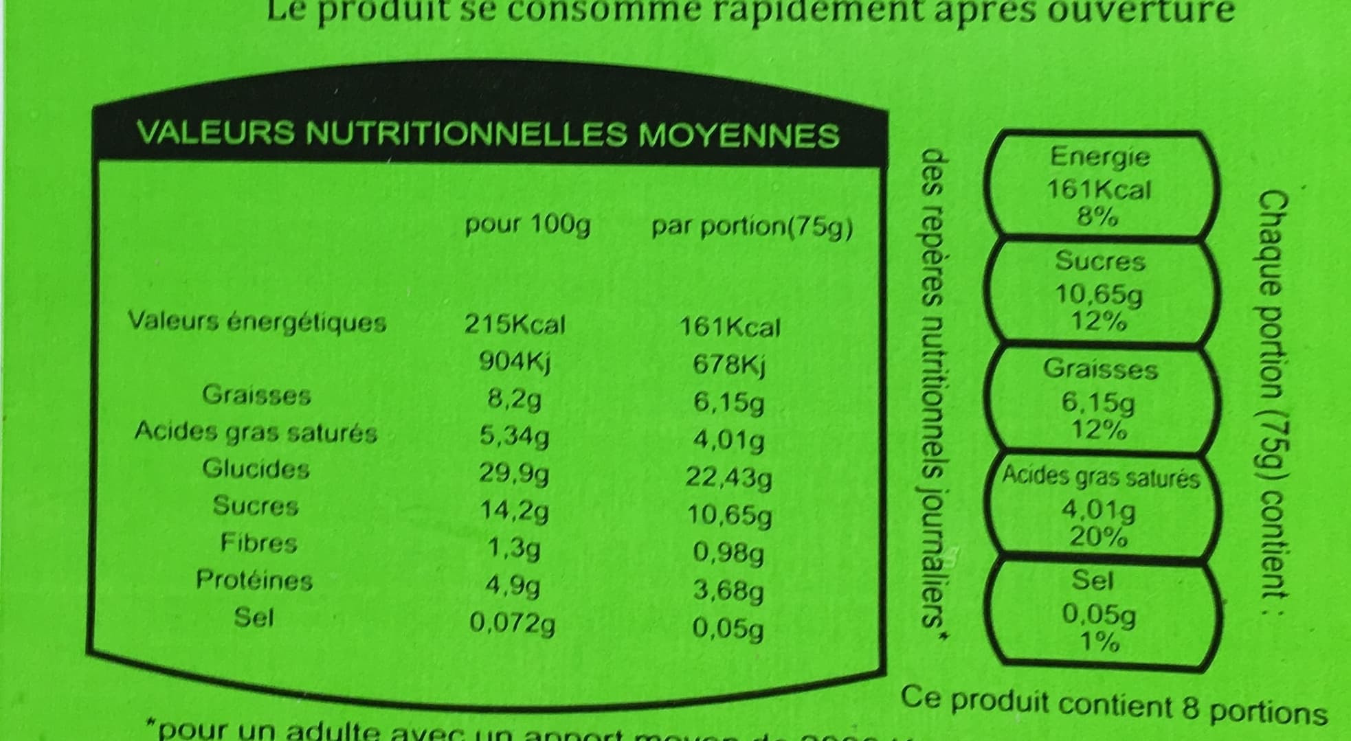 Les Délices Sucrés Ma Tarte Al' Coloche aux pommes packshot