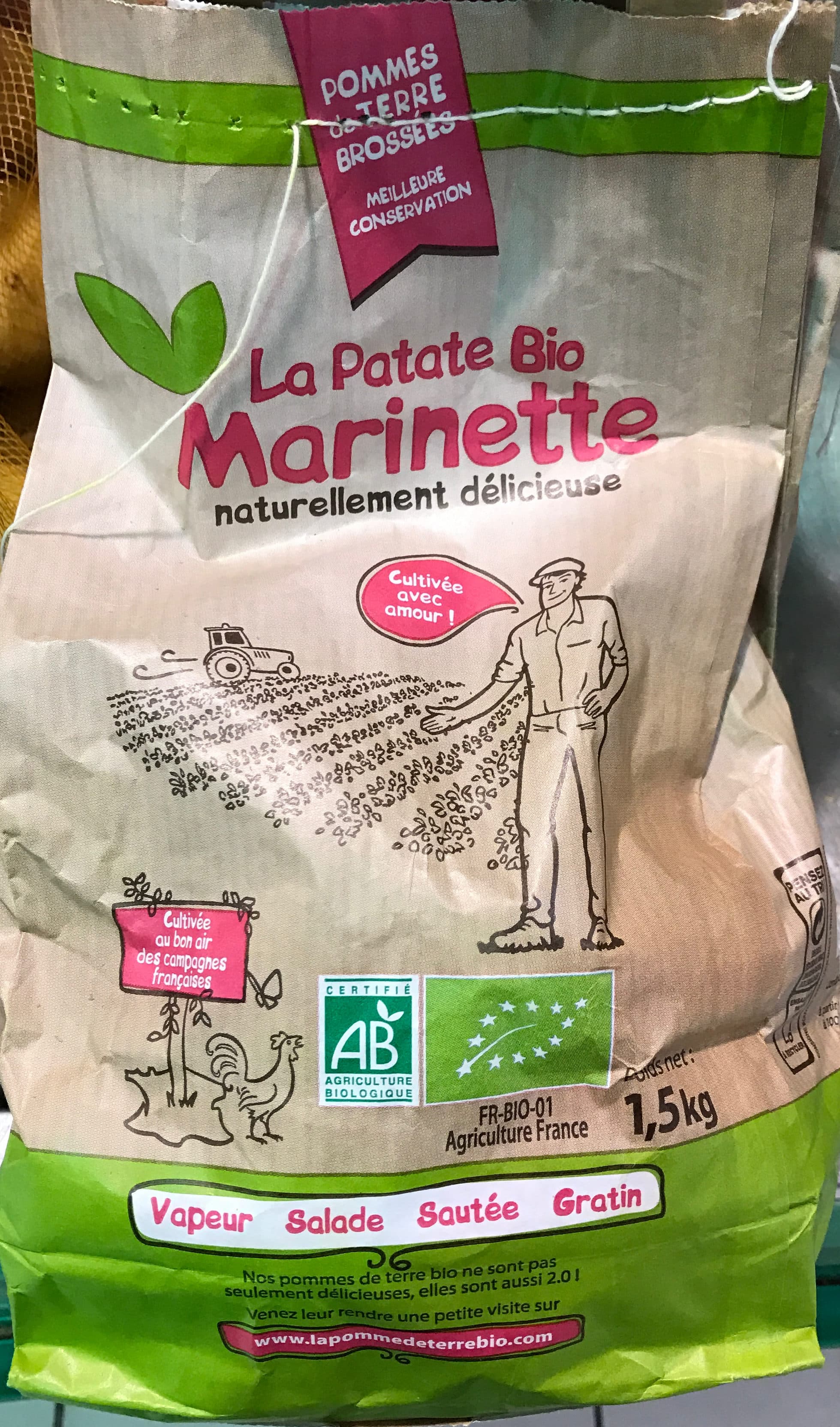 La Patate Bio La Patate Bio Marinette packshot