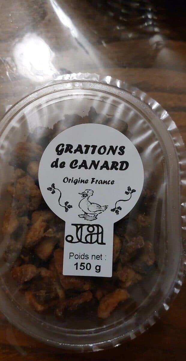 Open Food Facts Grattons de canard packshot