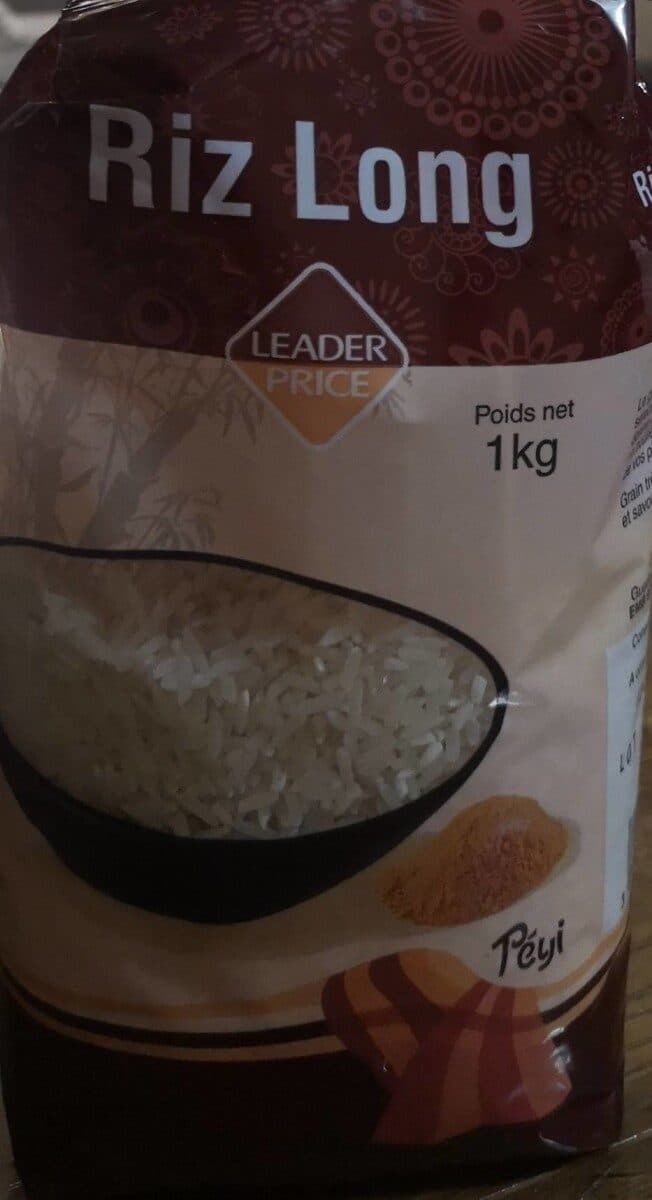 Leader Price Riz long packshot
