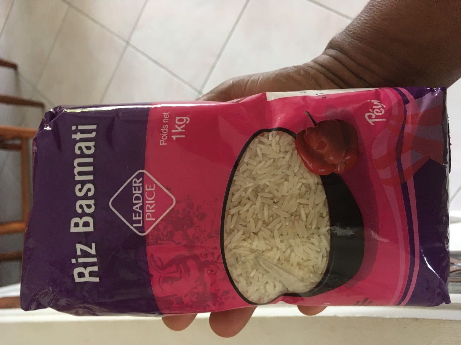 Open Food Facts Riz Basmati 1 kg packshot