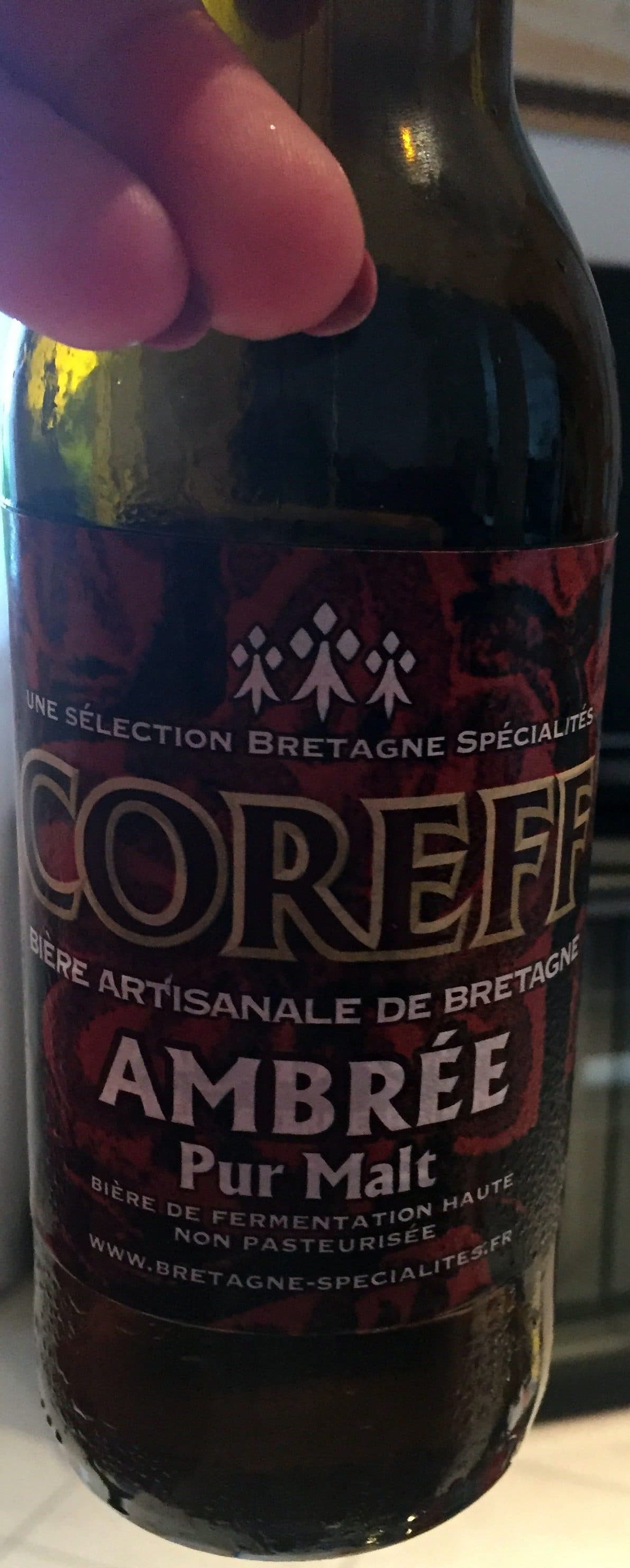 Coreff Ambrée Pur Malt packshot