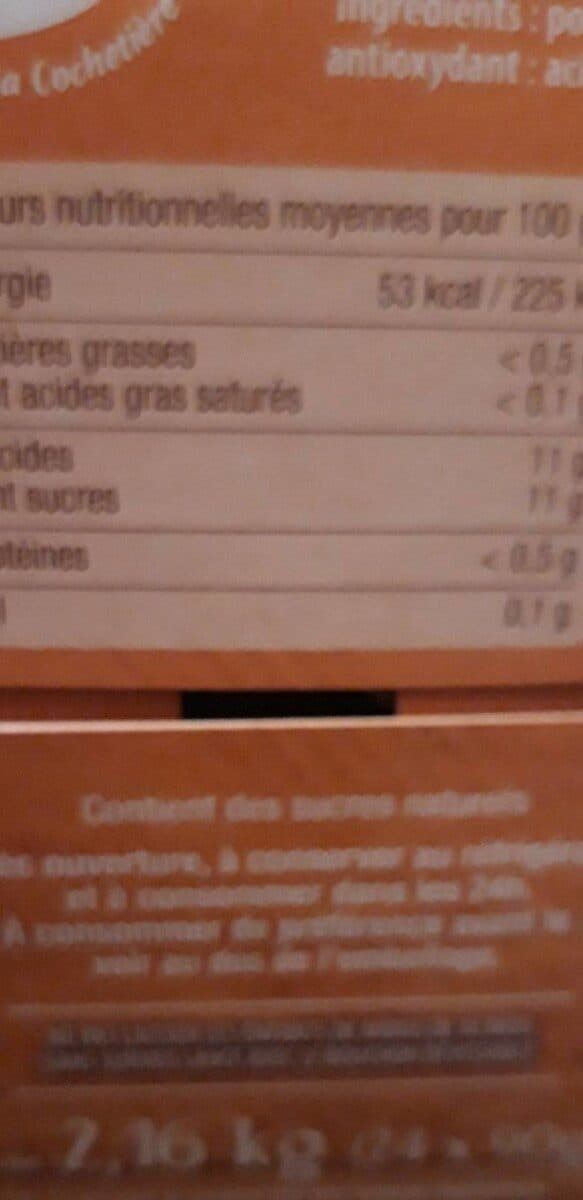 Millefruits Compote de pomme packshot