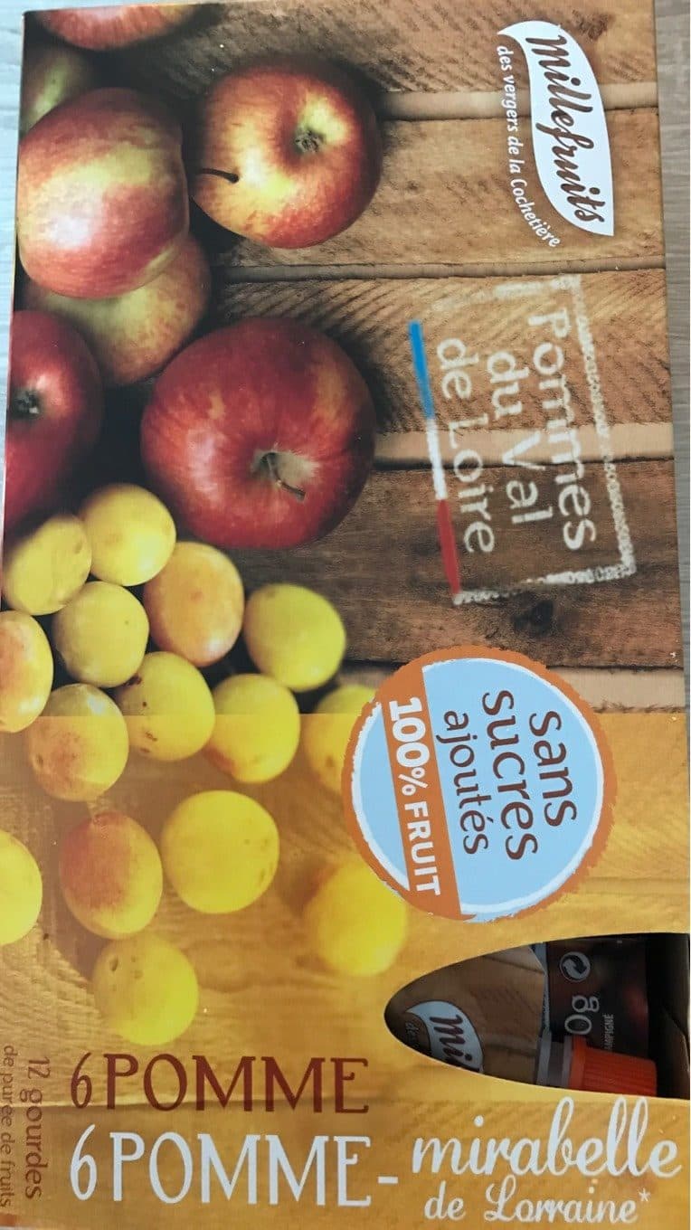 Millefruits Compotes packshot