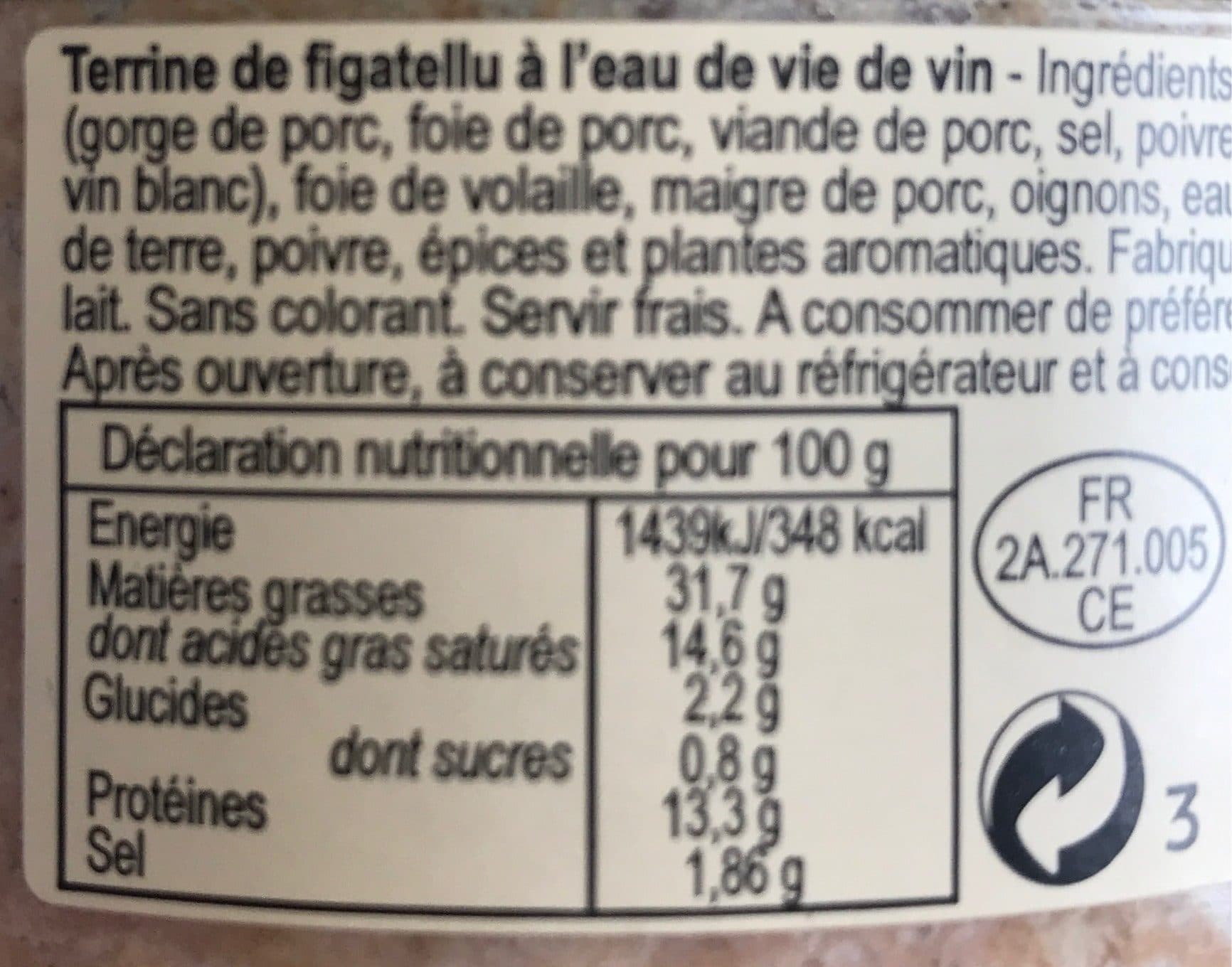 Charles Antona Terrine de figatellu à l'Acqua vita packshot