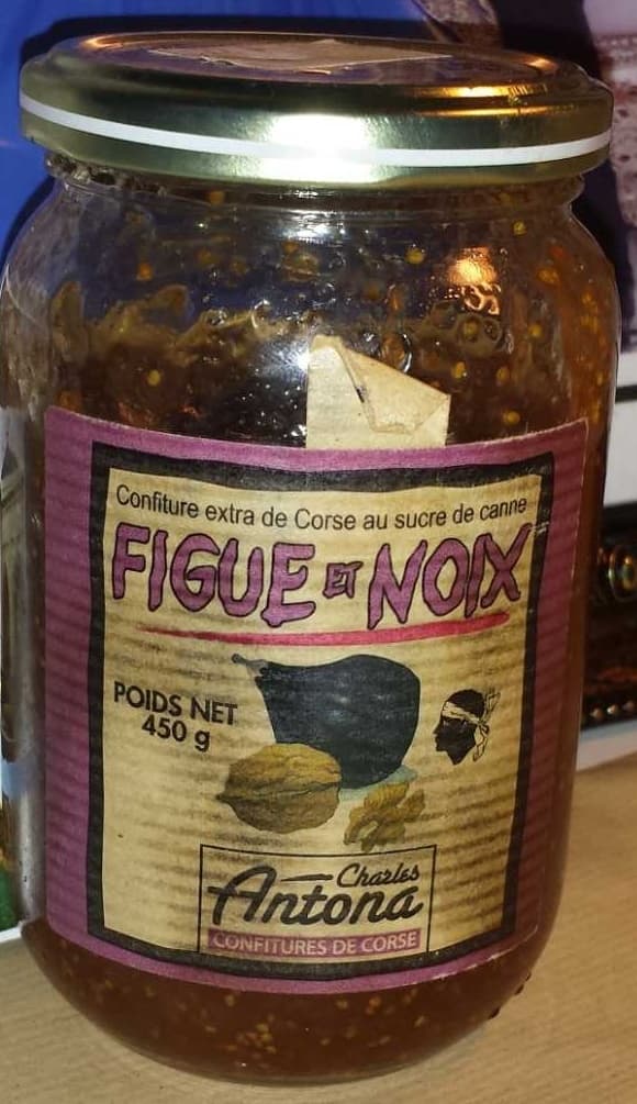 Charles Antona Figue et Noix Confiture extra de Corse au sucre de canne packshot