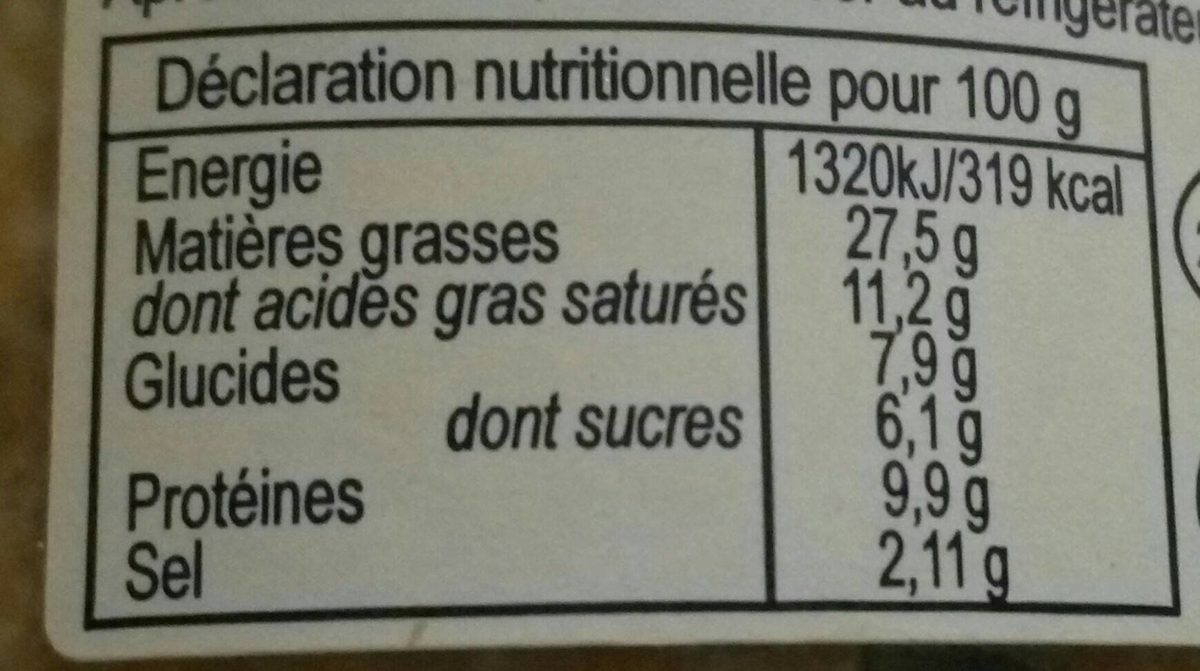 Antona Terrine Napoléon aux figues packshot