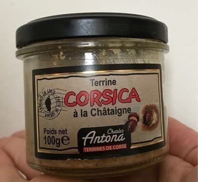 Charles antona Terrine à la châtaigne packshot