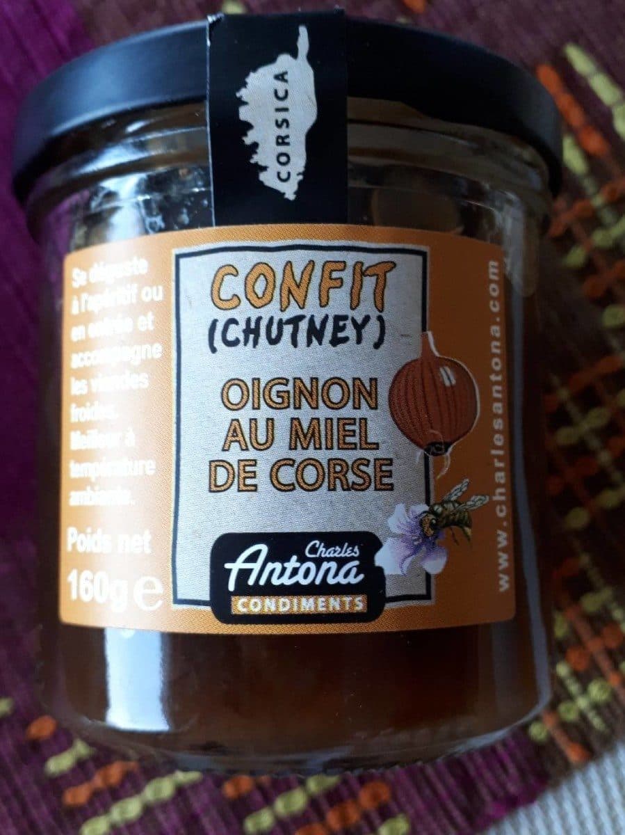 Charles Antona Confit oignons au miel corse packshot